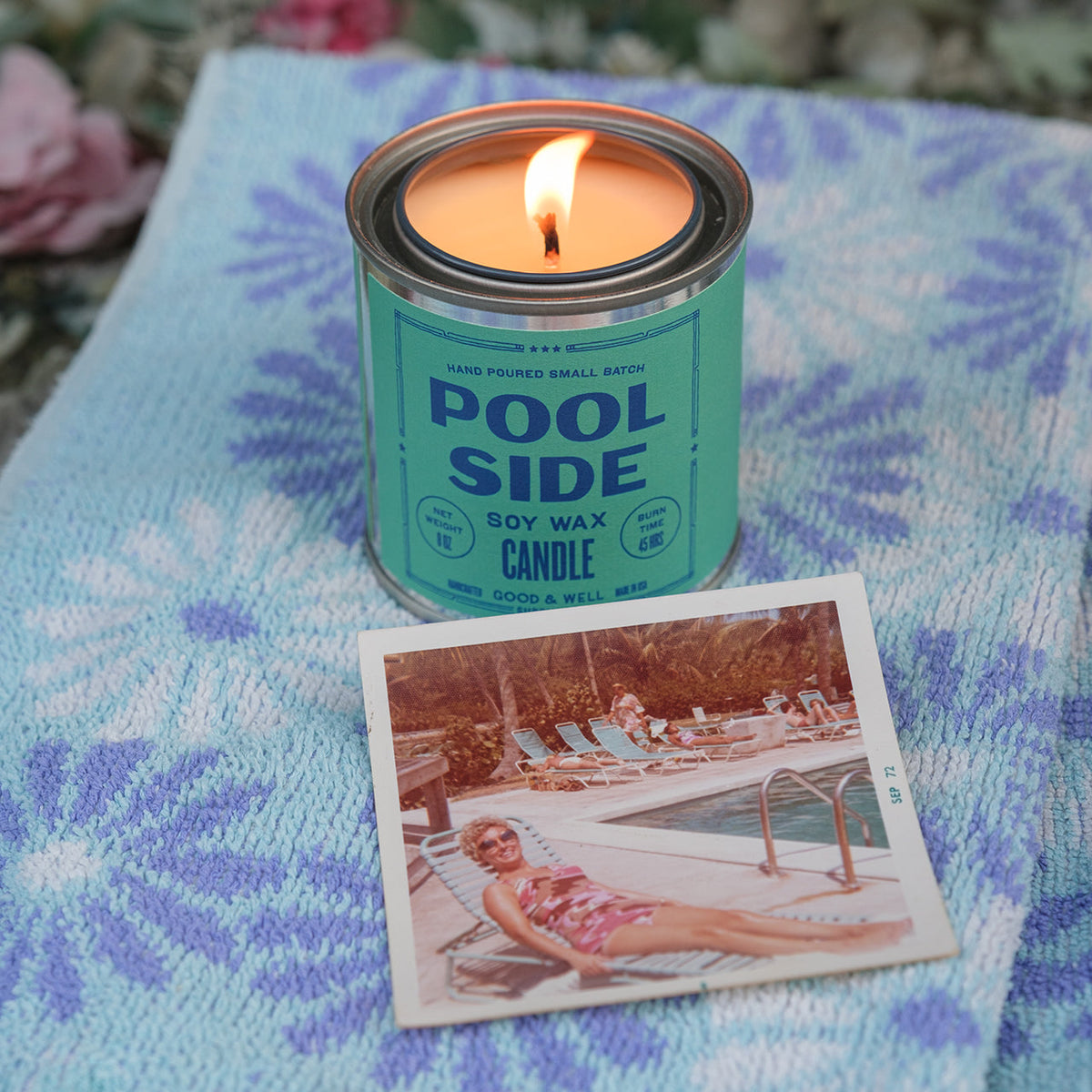 Poolside Soy Candle by Good & Well Supply Co.