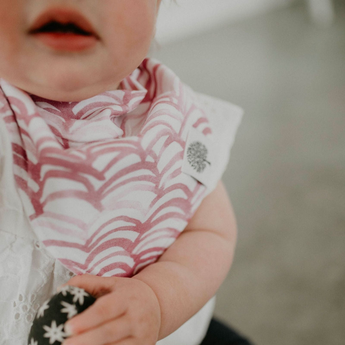 Rose Bandana Bib Set (8 pack) by Parker Baby Co.