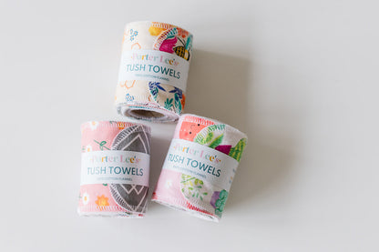 Tush Towels reusable cotton flannel toilet paper