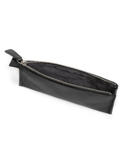 Black Leather Stationery Case (set of 2) by Classy Leather Bags
