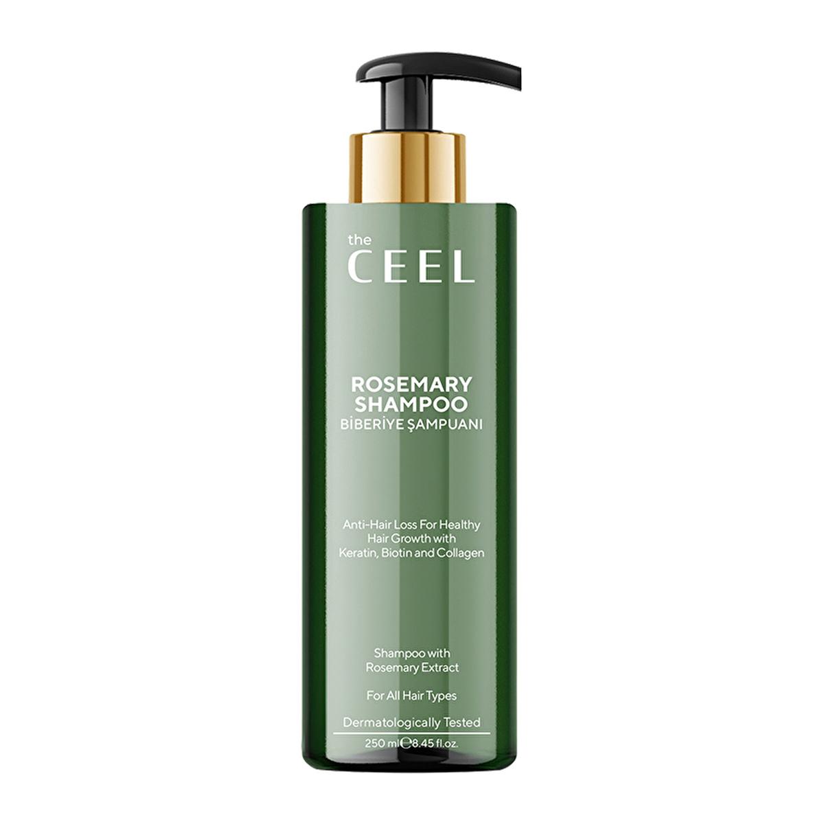 The Ceel rosemary shampoo with keratin and biotin, 8.45 fl oz