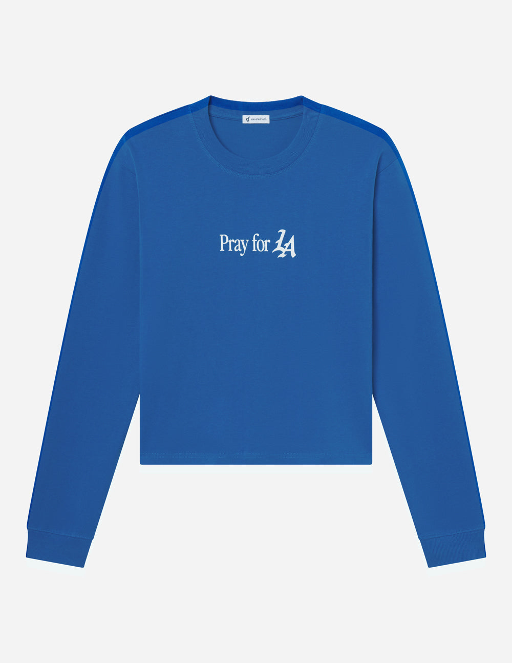 Pray for Los Angeles LS Heavyweight Tee by Elevated Faith