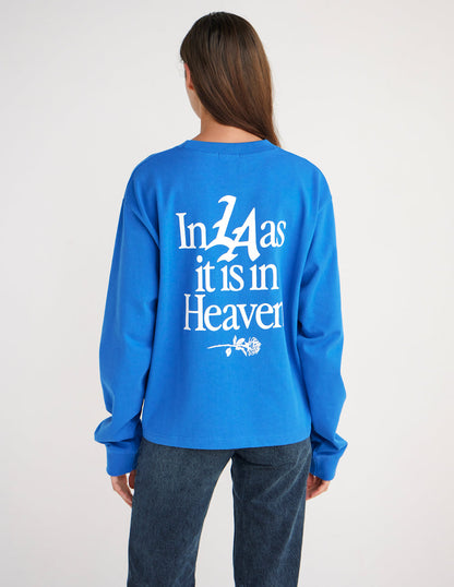 Pray for Los Angeles LS Heavyweight Tee by Elevated Faith
