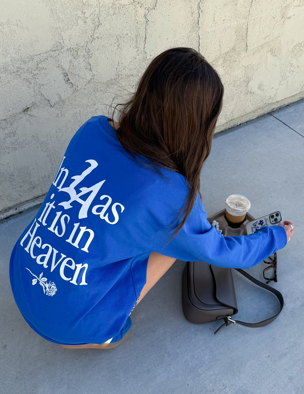 Pray for Los Angeles LS Heavyweight Tee by Elevated Faith
