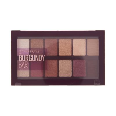 Maybelline New York The Burgundy Bar Eyeshadow Palette - 12 Versatile Burgundy and Bronze Shades for Multiple Eye Makeup Looks by Beauty Care Bag