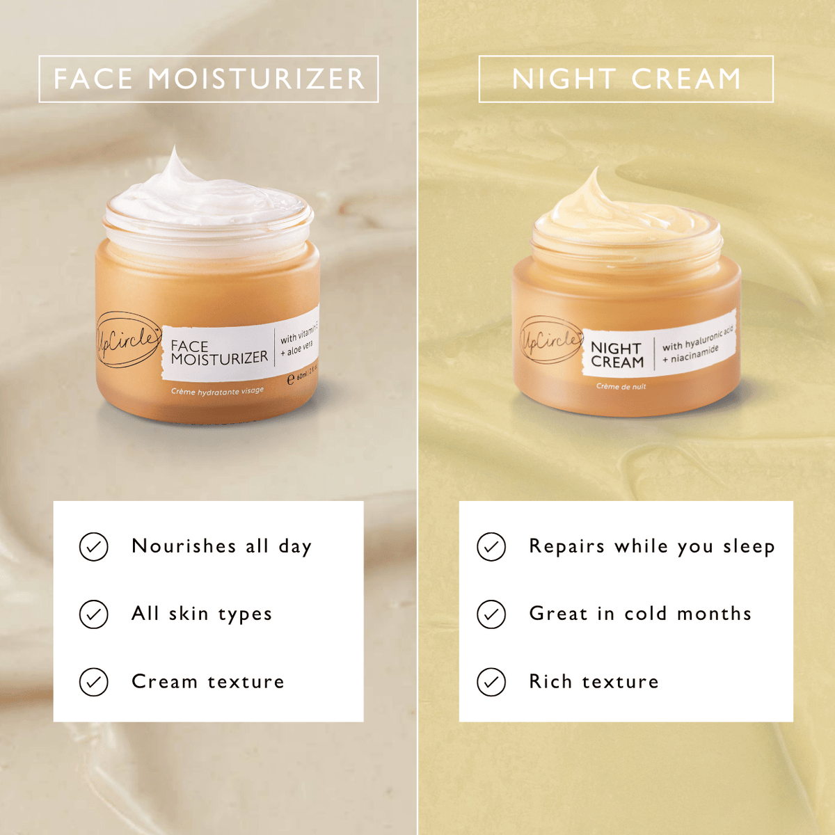 Face Moisturizer with Vitamin E by UpCircle