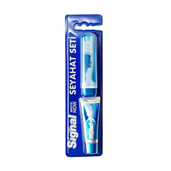 Signal Travel Toothbrush Set - Compact Oral Care for Travelers by Beauty Care Bag