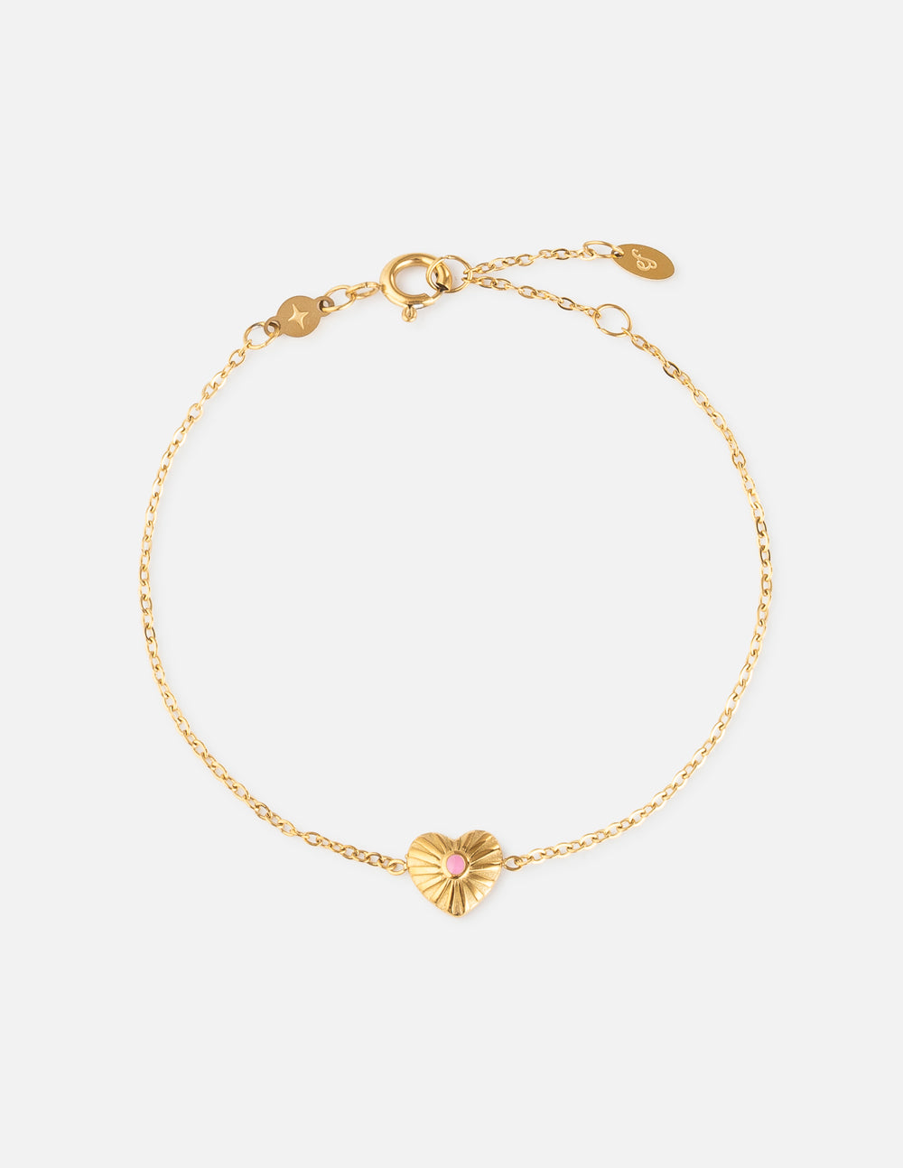 Pure in Heart Link Bracelet by Elevated Faith