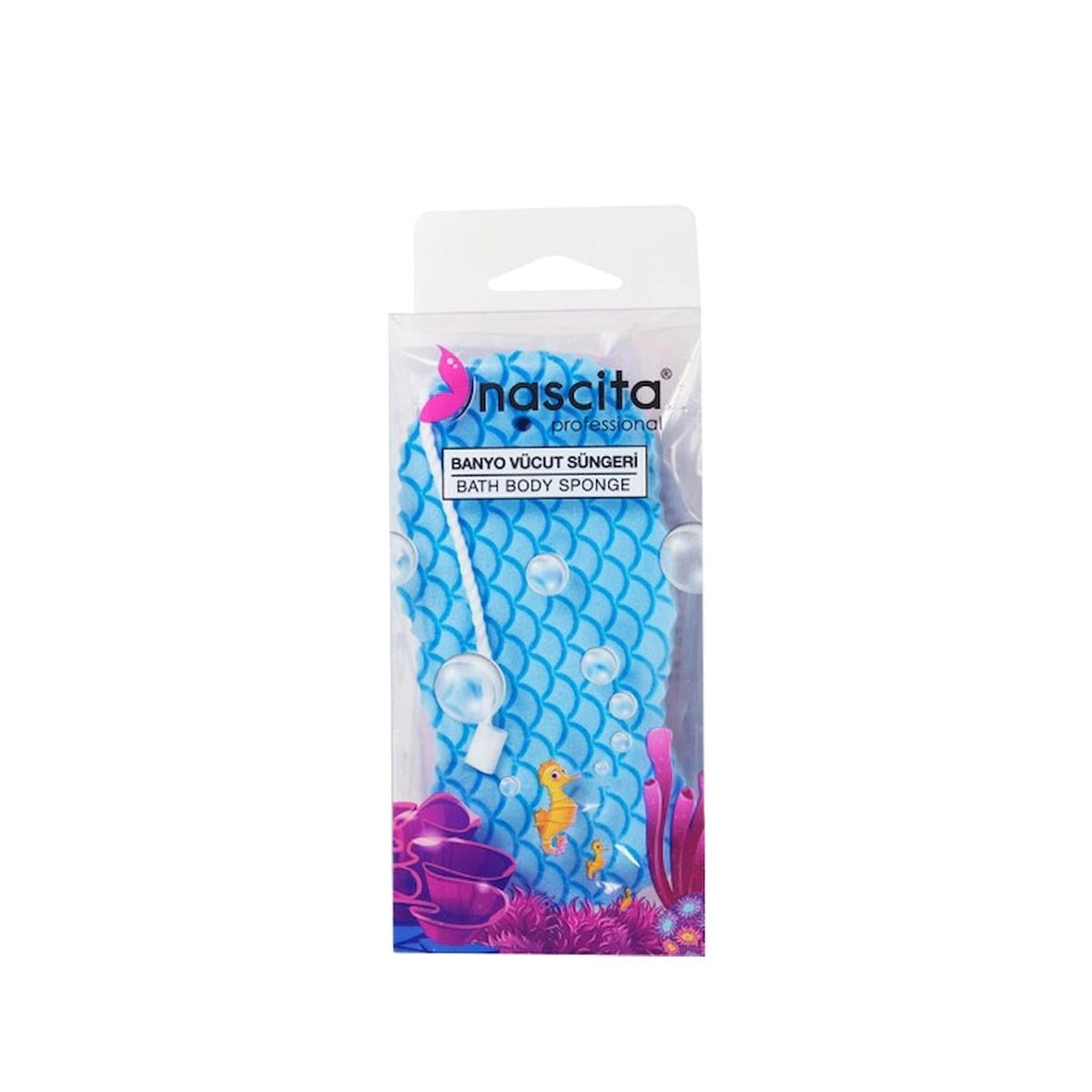 Nascita Bath Sponge - Soft & Gentle Body Sponge for Sensitive Skin, 10 Pack by Beauty Care Bag