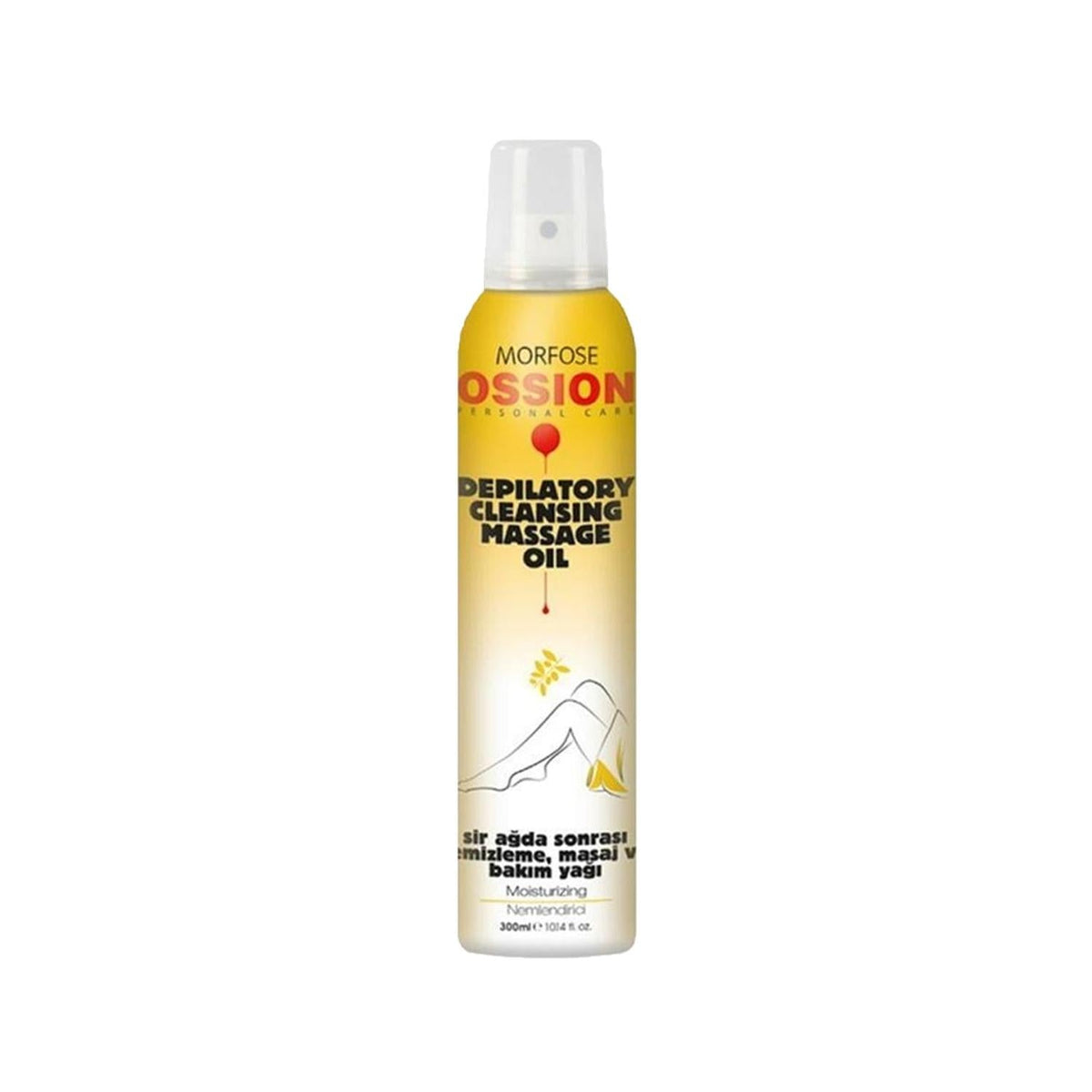 Morfose Ossion Post-Waxing Care Oil 300ml - Soothe and Nourish Skin After Waxing by Beauty Care Bag