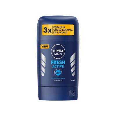 Nivea Men Fresh Active Stick Deodorant - 48 Hour Protection, Alcohol-Free, Avocado Oil - Long Lasting Fresh Scent by Beauty Care Bag