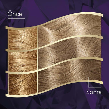 Wella Koleston Intense Ash Blonde Hair Dye: 100% Gray Coverage, Long Lasting Color, Argan Oil - Light Ash Pearl Blonde by Beauty Care Bag