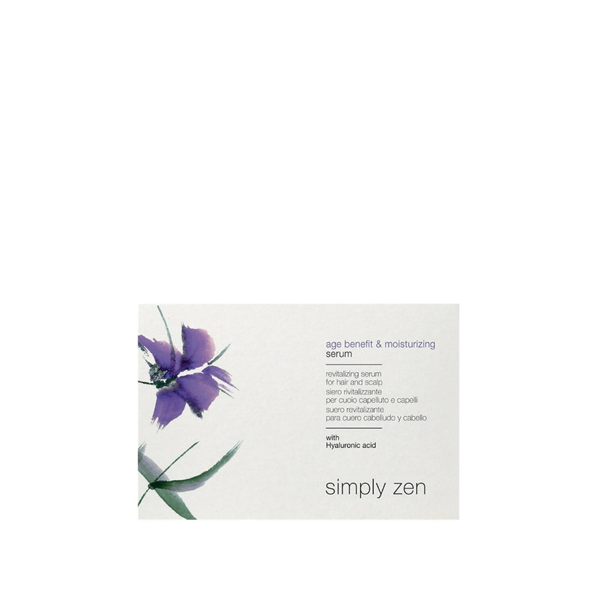 Z. One Simply Zen Age Benefit & Moisturizing Serum 12x5 ml - Anti-Aging Moisturizing Skincare Serum for Mature Skin by Beauty Care Bag