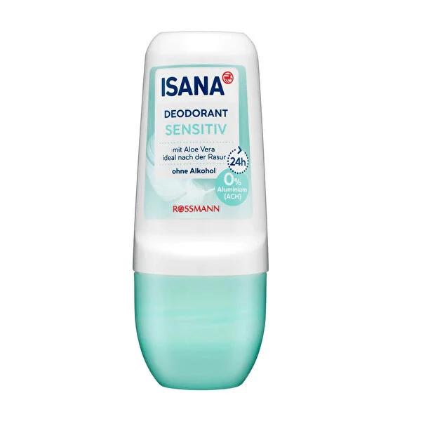 Isana aloe vera roll-on deodorant for women