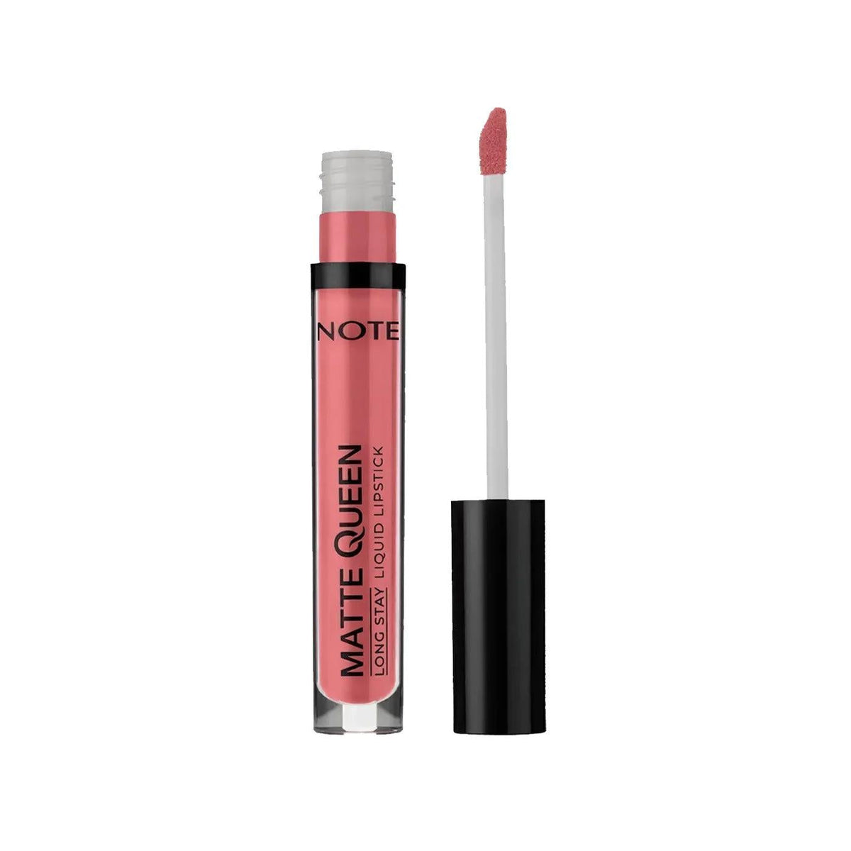 Note Matte Queen Liquid Lipstick 07 Proud Pink Long-Wear by Beauty Care Bag
