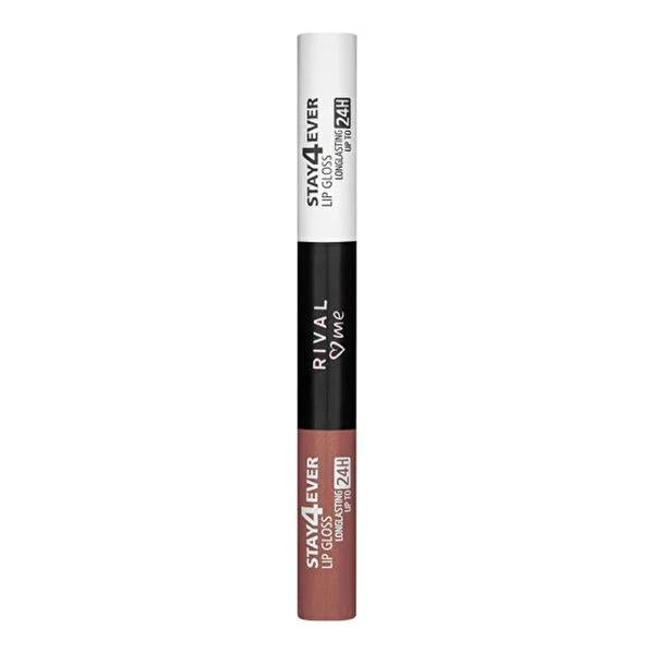 Rival Loves Me Stay4ever lip gloss in No:09 Soft Rosewood
