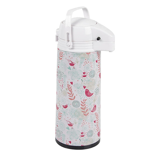 Tivoli 1.9 L Patterned Thermos: Keep Drinks Hot & Cold - Insulated Beverage Container by Beauty Care Bag
