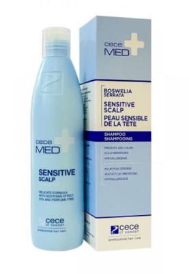 CeceMed Sensitive Skin Shampoo - Gentle Scalp Care with Boswellia Extract & D-Pantenol, 10.14 fl oz by Beauty Care Bag