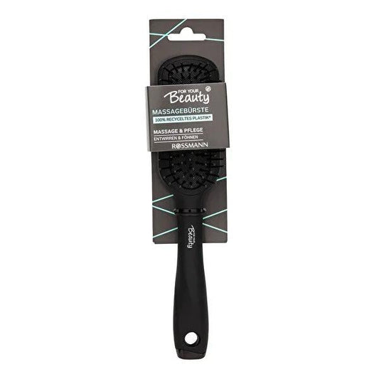 For Your Beauty Gentle Flex Hair Brush: Scalp Massage, Detangling, Wet & Dry Hair - Shine Enhancement by Beauty Care Bag