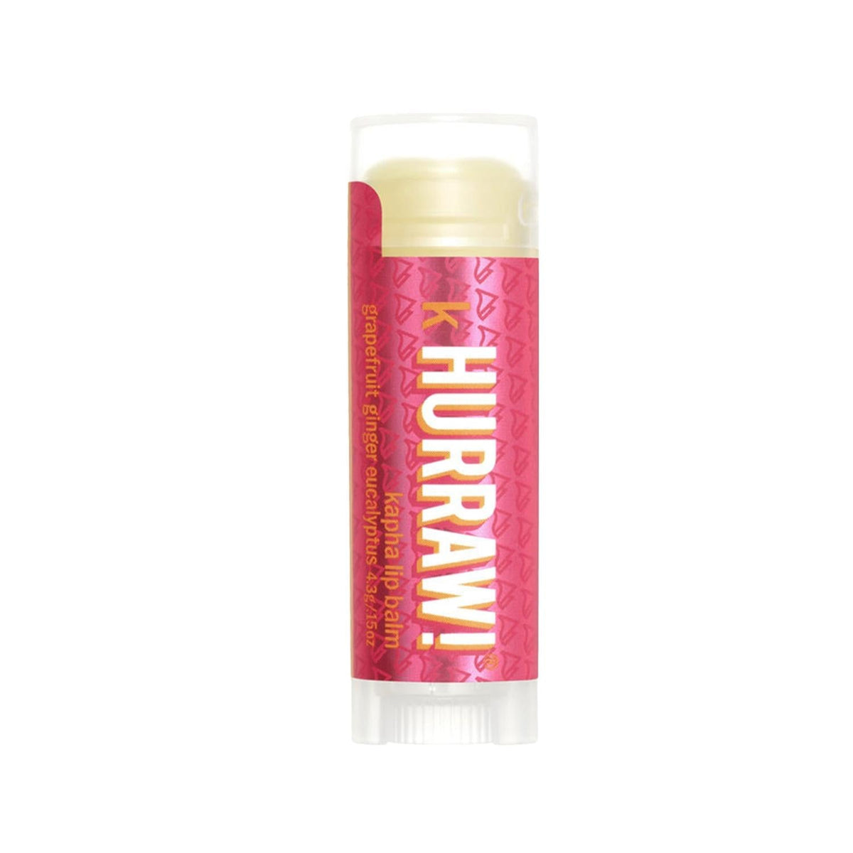 Hurraw Kapha Lip Balm Grapefruit Ginger & Eucalyptus 4.8g by Beauty Care Bag