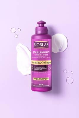 Bioblas Repair & Styling Hair Cream: Restore, Strengthen, and Shine Ð Leave-In Treatment for Damaged Hair & Breakage Prevention by Beauty Care Bag
