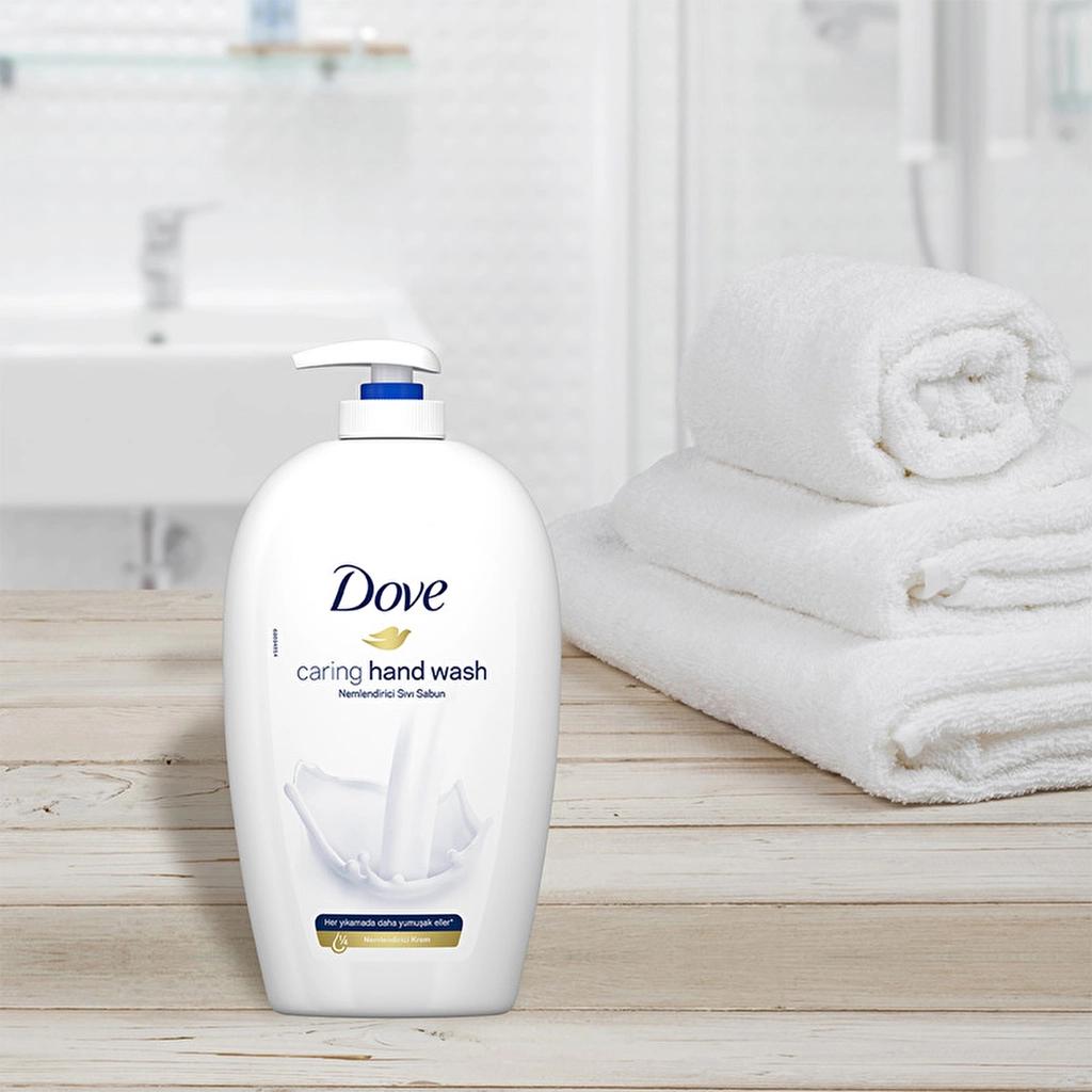Dove Deeply Caring Liquid Hand Soap for Soft Skin 450 ml by Beauty Care Bag