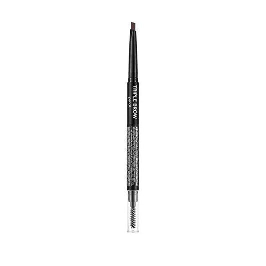 Flormar Triple Brow 002 Auburn - Creamy Brow Pencil with Built-in Brush for Defined Eyebrows by Beauty Care Bag