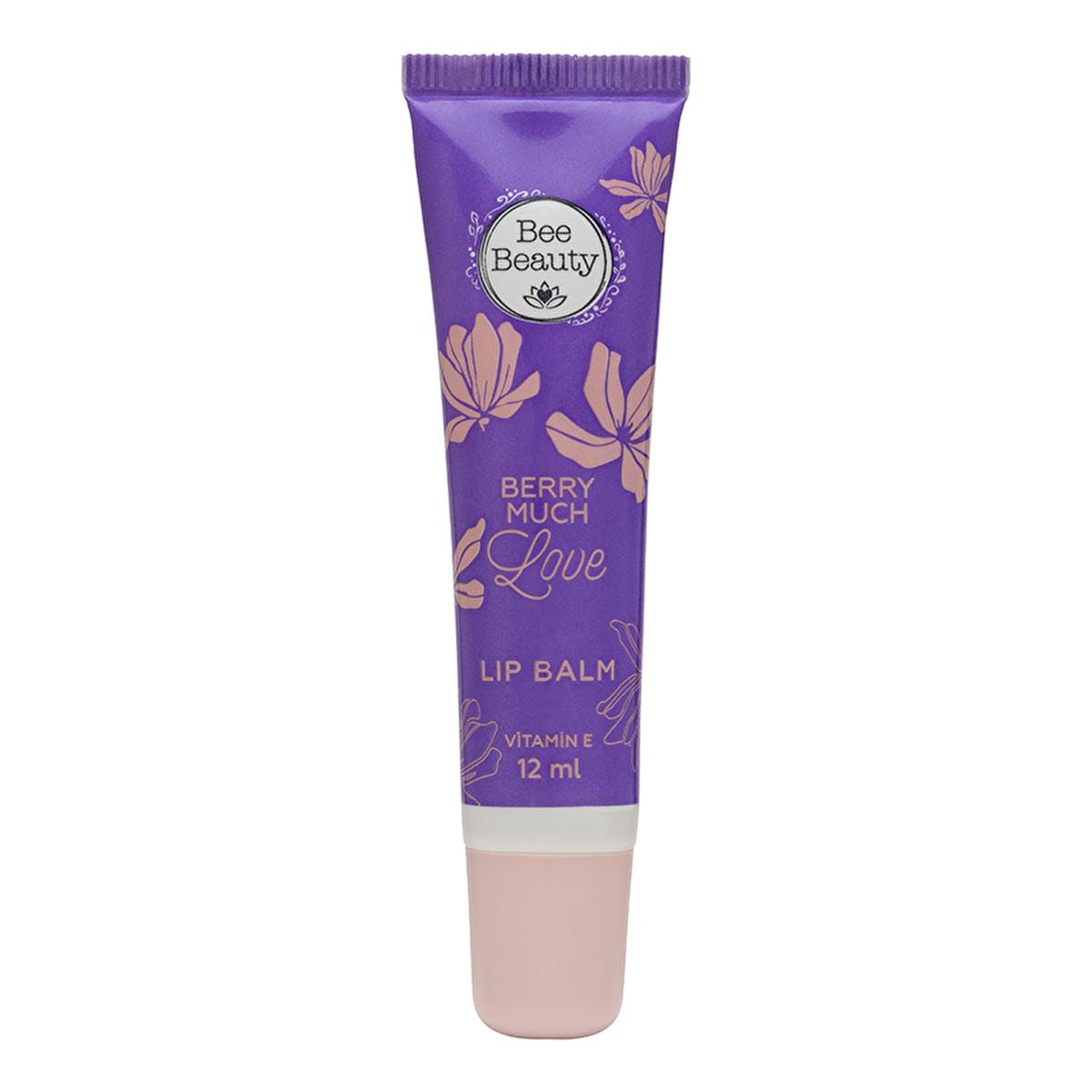Bee Beauty Berry Much Love: Strawberry Lip Care Set - Exfoliating Lip Scrub & Vitamin E Lip Balm for Dry Lips Treatment by Beauty Care Bag