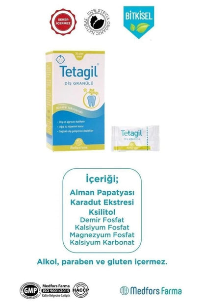 Tetagil teething granules – view 3