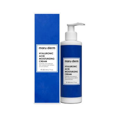 Maruderm Hyaluronic Acid Moisturizing Face and Body Cream - 200ml, Hypoallergenic & Paraben-Free by Beauty Care Bag