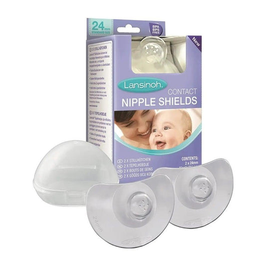 Lansinoh Breast Nipple Protector (2 Pieces x 20mm) - Breastfeeding Assistance for New Mothers by Beauty Care Bag