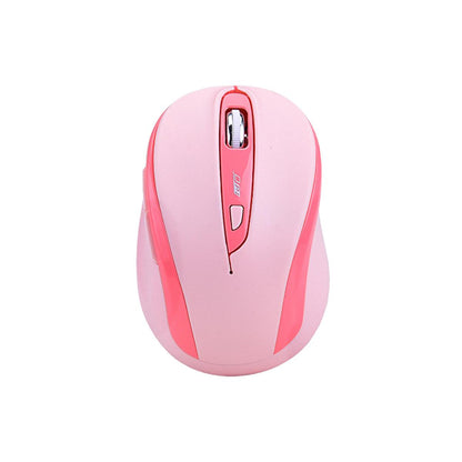 Everest Wireless Keyboard and Mouse Set - 2.4Ghz Wireless Combo, TR Layout Keyboard, 1600 DPI Mouse, Ergonomic Wrist Rest - Everest Renkli Tuşlu Pembe Kablosuz Q Multimedia Klavye + Mouse Set by Beauty Care Bag