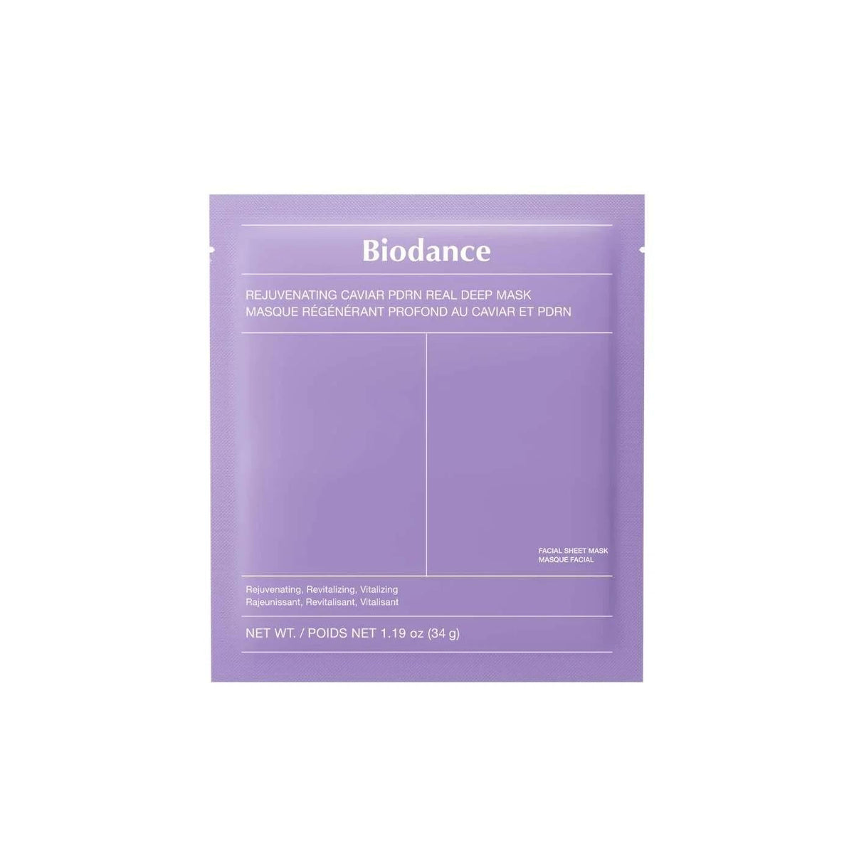 Biodance Revitalizing Caviar PDRN Mask Nourishing Sheet Mask 34g by Beauty Care Bag