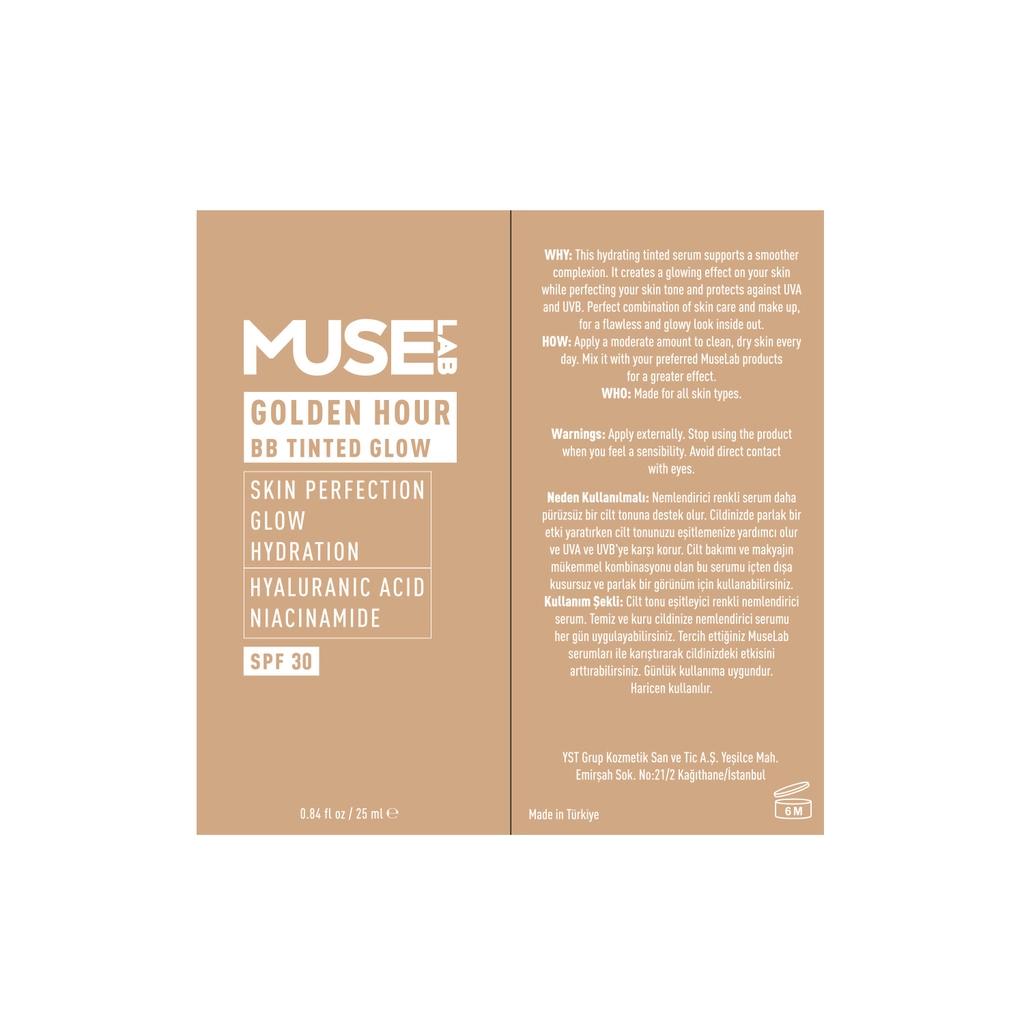 Muse Lab Golden Hour Tinted SPF30 BB Cream 25 ml by Beauty Care Bag