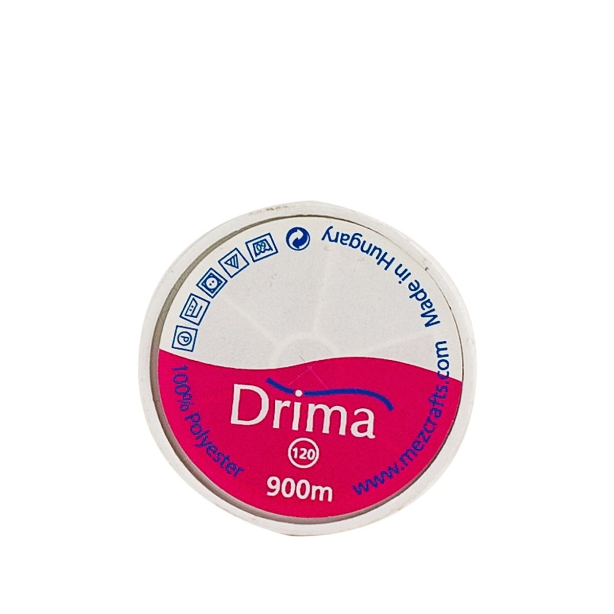 Drima White Sewing Thread High Strength for All Fabrics 900m by Beauty Care Bag