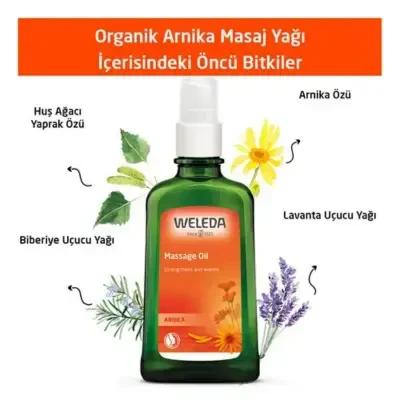 Weleda Arnica Massage Oil - Natural Relief for Muscle Soreness & Tension - 3.38 fl oz by Beauty Care Bag