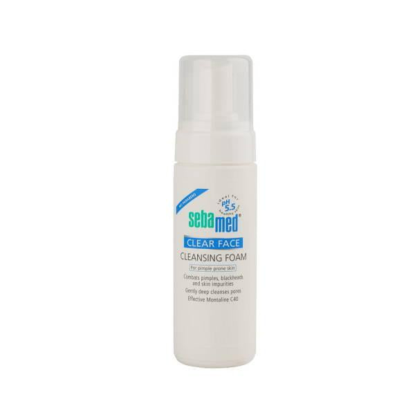 Sebamed Clear Face Cleansing Foam - Gentle & Effective Soap-Free Face Wash for Acne-Prone Skin | Sebum & Dirt Removal (150ml) by Beauty Care Bag