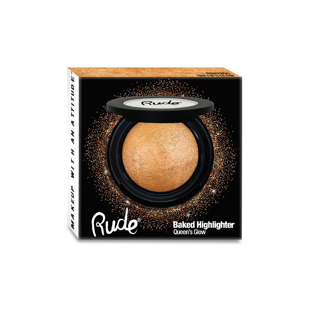 RUDE Baked Highlighter - Queen's Glow by Avera Group