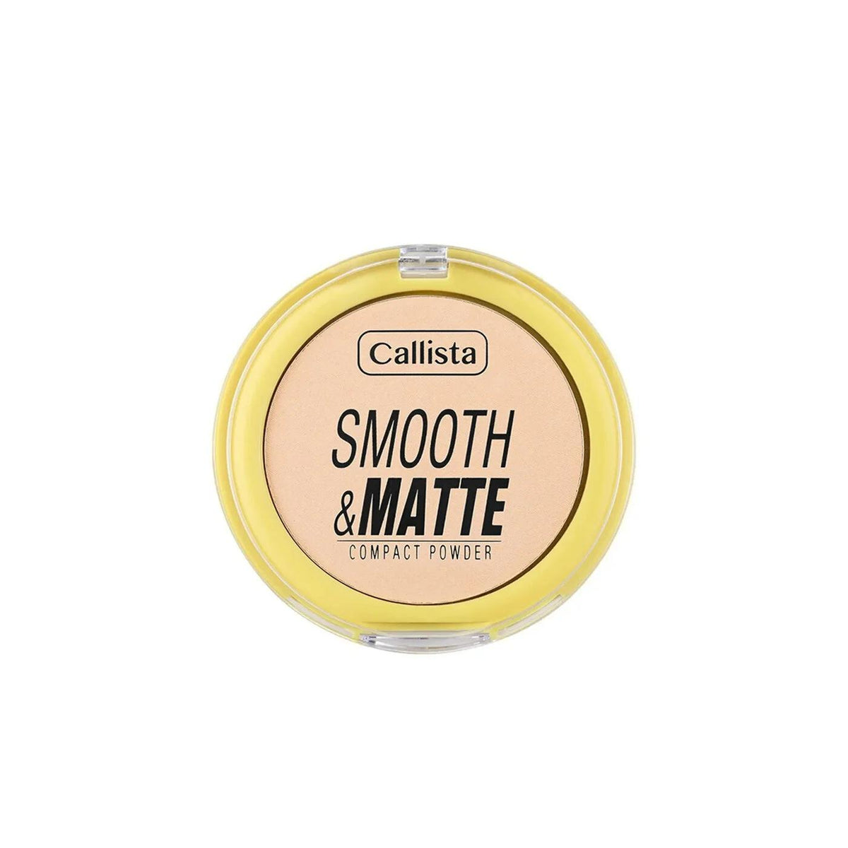 Callista Smooth Matte Compact Powder for Shine Control 51 Soft Sand by Beauty Care Bag
