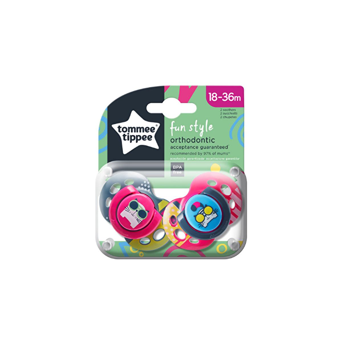 Tommee Tippee orthodontic pacifier 2-pack – view 3