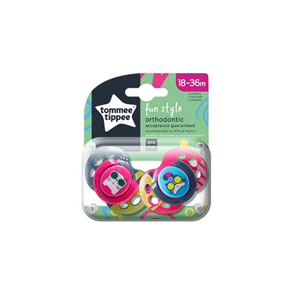 Tommee Tippee orthodontic pacifier 2-pack – view 3