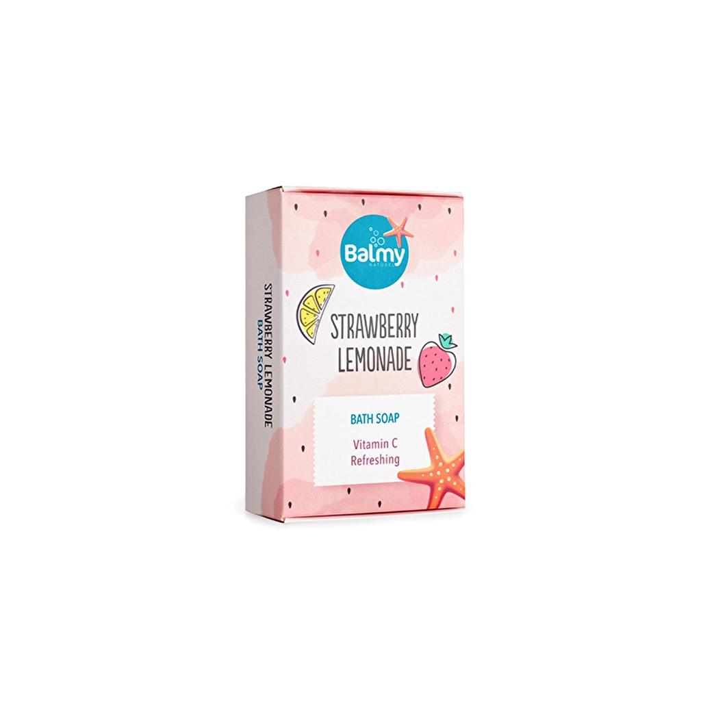 Balmy Strawberry Lemonade Solid Soap Bar 110g by Beauty Care Bag