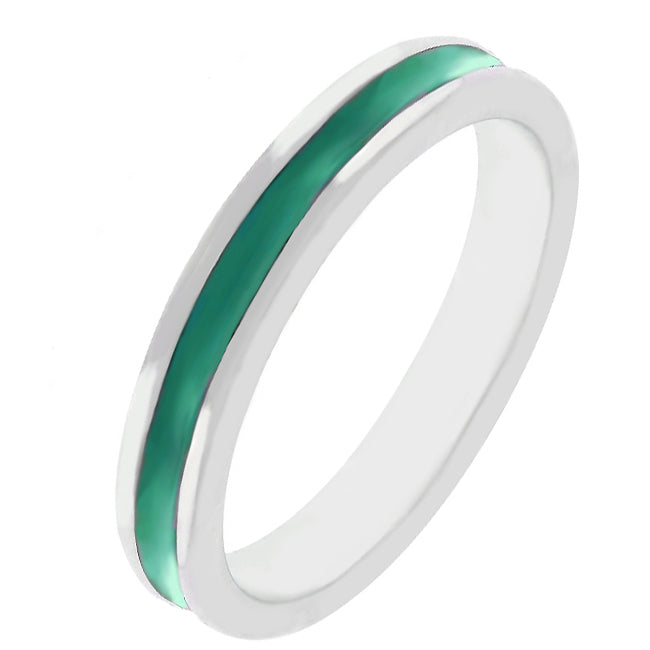 Avera Graduated Wedding Set 5 / Silver Eternity Band Collection by Avera Group