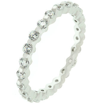 Avera Cubic Zirconia and Cocktail Ring in Purple by Avera Group