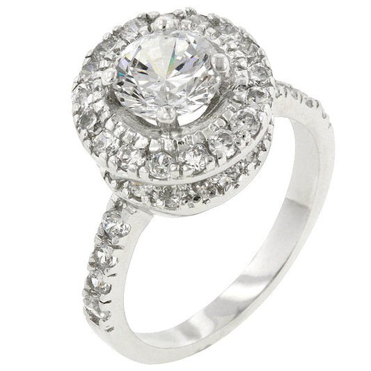 Avera Majestic Ring In Polished Sterling Silver by Avera Group