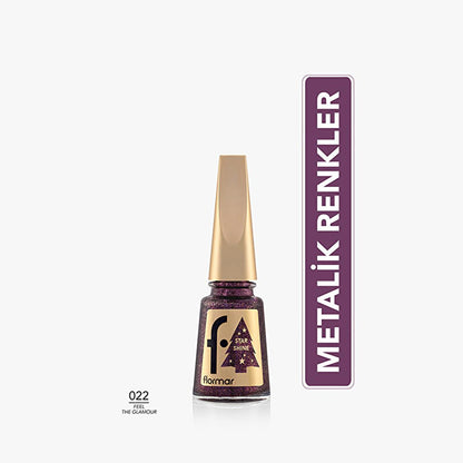 Flormar Star Shine Metallic Nail Polish - High Pigmentation & Long Lasting Wear by Beauty Care Bag