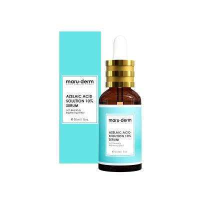 Maruderm: Azelaic Acid 10% Skin Brightening Serum - Reduce Blemishes, Dark Spots & Hyperpigmentation. Even Skin Tone for Radiant Complexion (30ml) by Beauty Care Bag