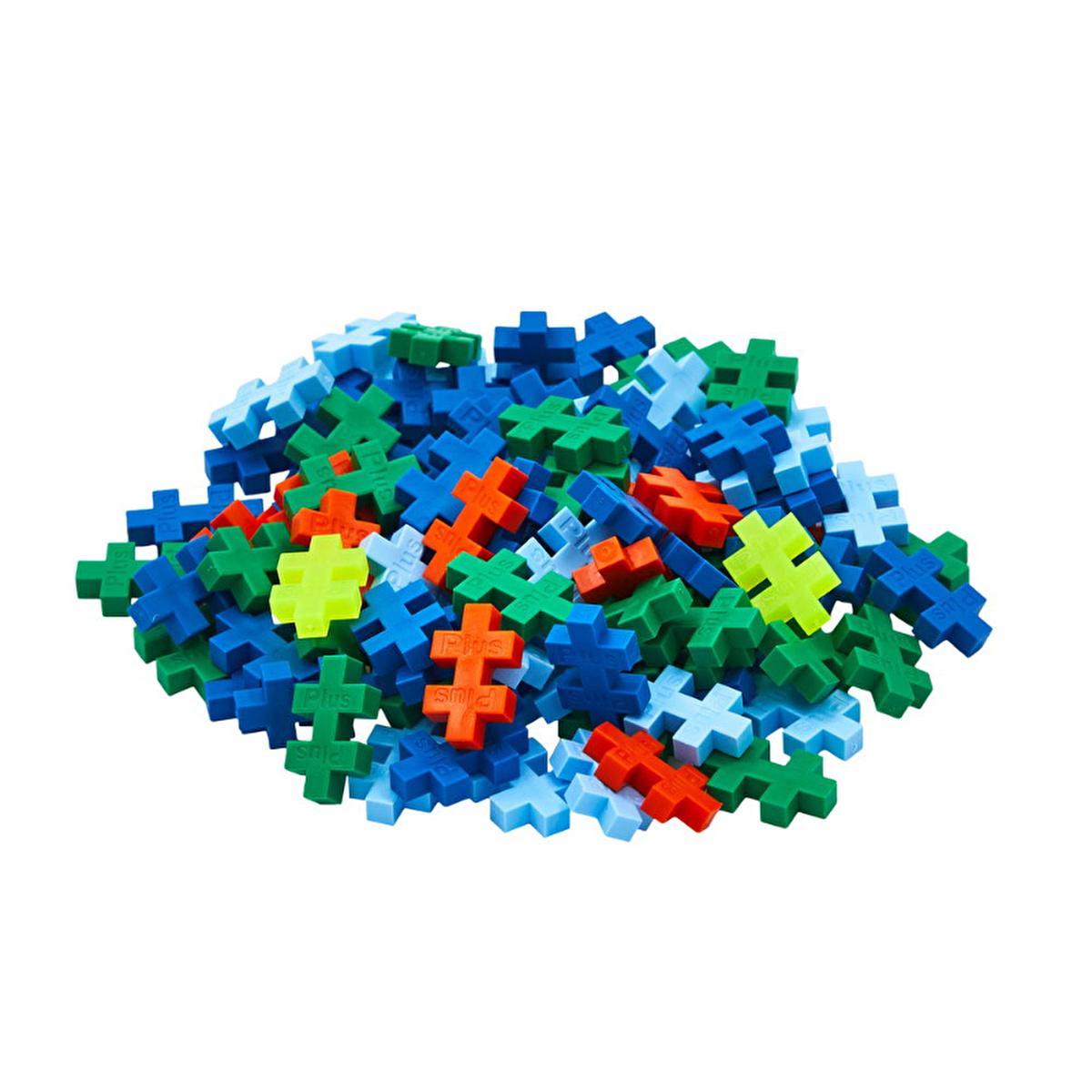 Plus Plus Astronot Educational Construction Toy for Kids - 100 Piece Creative Building Set in Reusable Tube by Beauty Care Bag