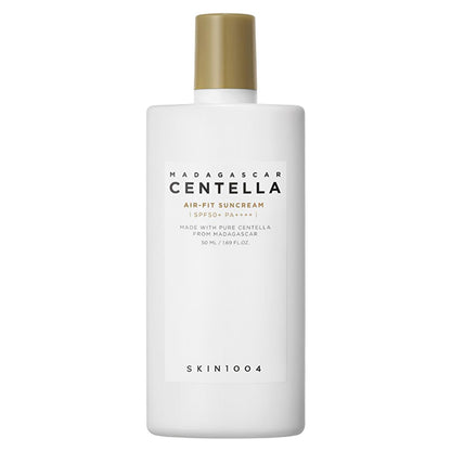 Skin1004 Madagascar Centella SPF 50+ PA++++ Air-Fit Sunscreen | Sensitive Skin UVA/UVB Protection, Non-Greasy, Brightening & Soothing by Beauty Care Bag