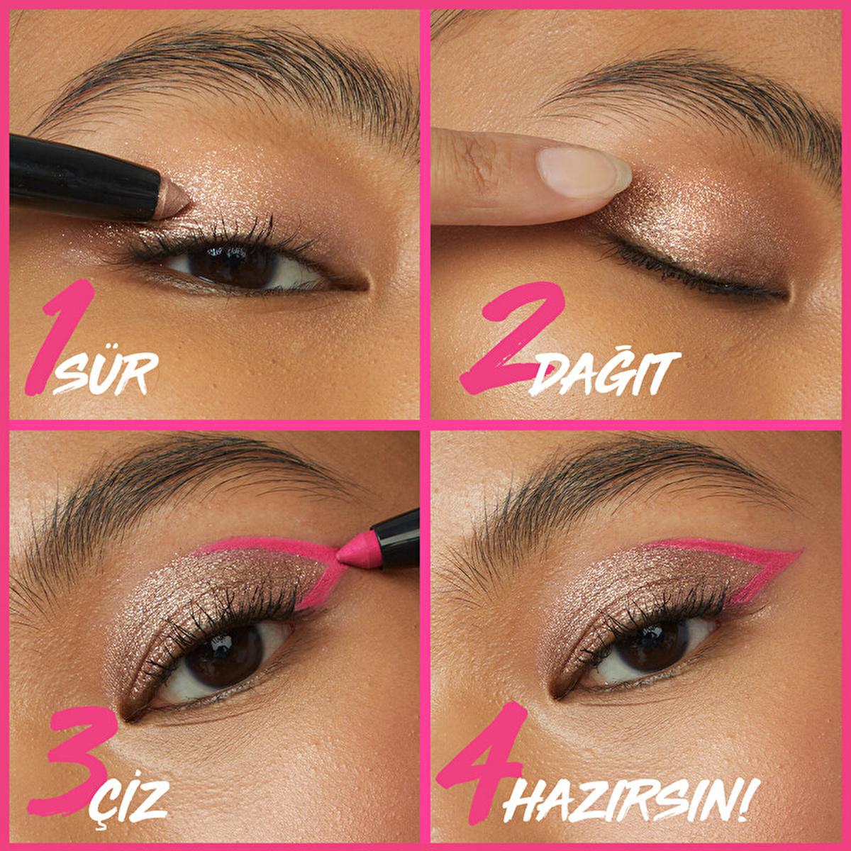 Maybelline Color Tattoo Courageous: Long-Lasting, Smudge-Proof Cream Eyeshadow for Intense Color by Beauty Care Bag